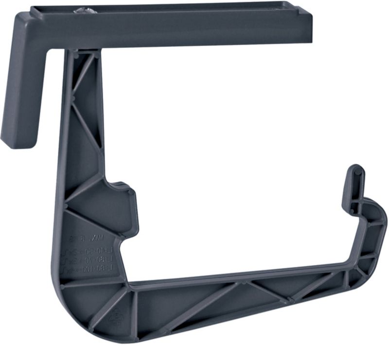 Hak do skrzynki balkonowej Prosperplast antracyt