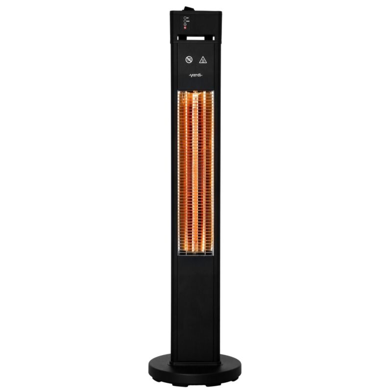 Ogrzewacz tarasowy stojący elektryczny na podczerwień YARDI 1600W - 1 szt