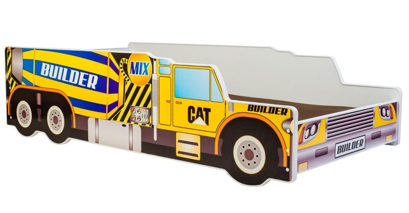 Łożko pojedyncze Kobi Betoniarka 160x80 z materacem 1 szt.