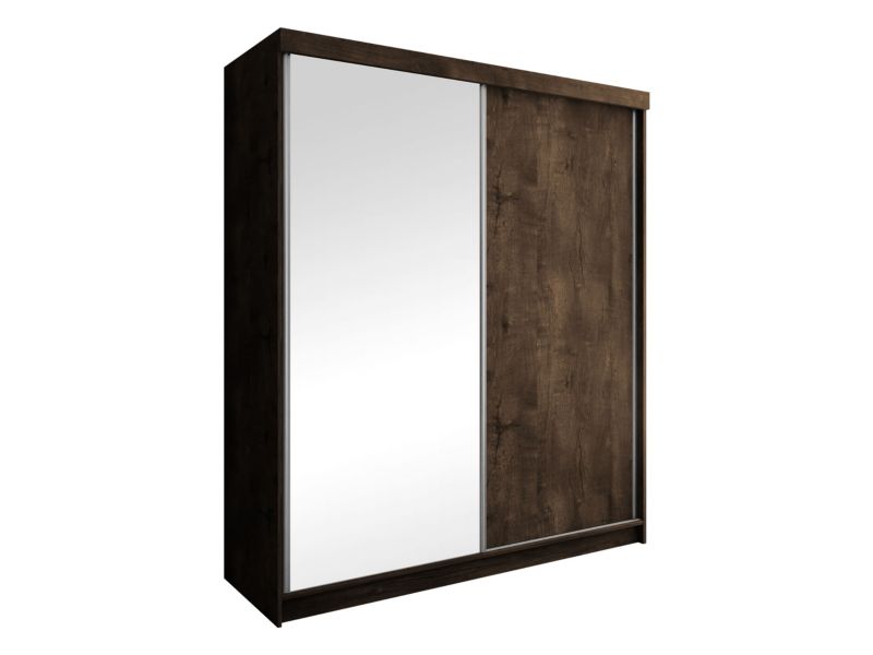 Szafa z lustrem MIRJAN 24 Top 23 200 jesion ciemny 1 szt.