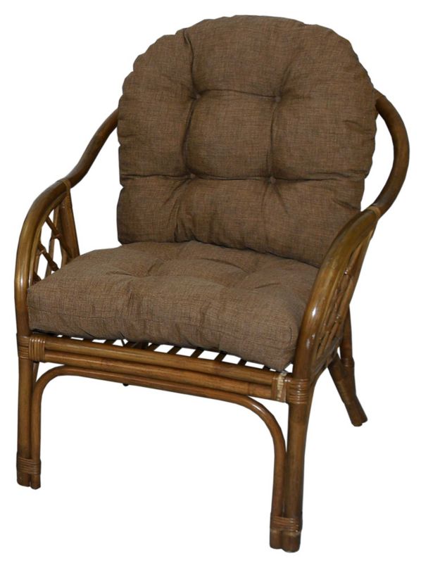 Poduszka na fotel rattanowy AMPO brązowy 1 szt.