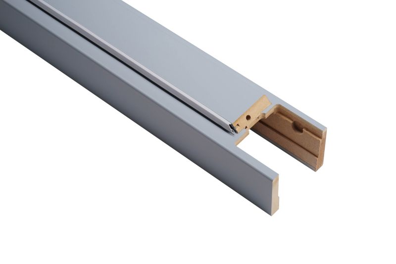 Belka ościeżnicy regulowana PerfectDoor 100-140 mm 80 szary premium mat