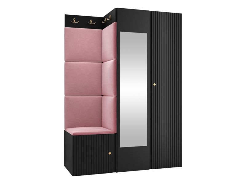 Zestaw MIRJAN 24 Orion Ryfel Slim XXIV czarny + różowy 1 kpl.