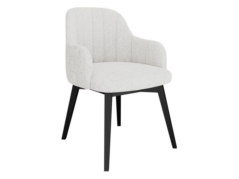 Krzesło MIRJAN 24 tapicerowane Nagrinto śmietankowa bukla 1 szt.