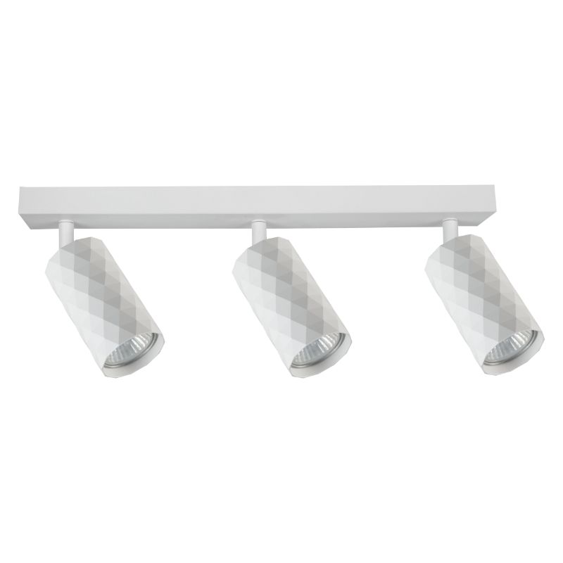 Lampa punktowa, DPM, 3 x GU10, biała, 1szt