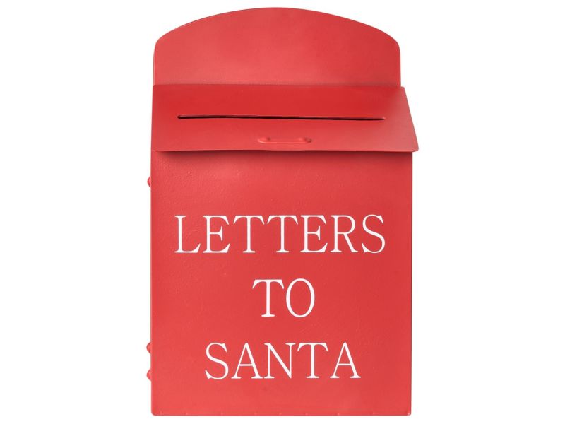 Skrzynka na listy świąteczna Forssa 30 cm Czerwony 1 szt.