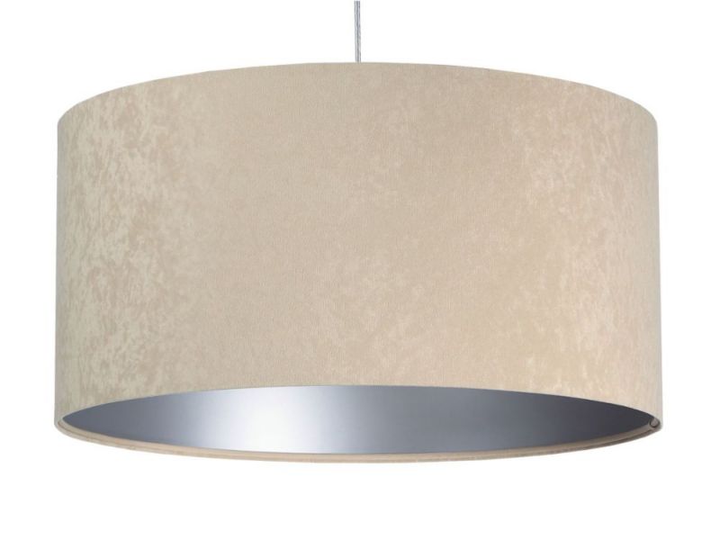 Lampa Bps Koncept wisząca HOME 50 beżowa/srebrna 1 szt