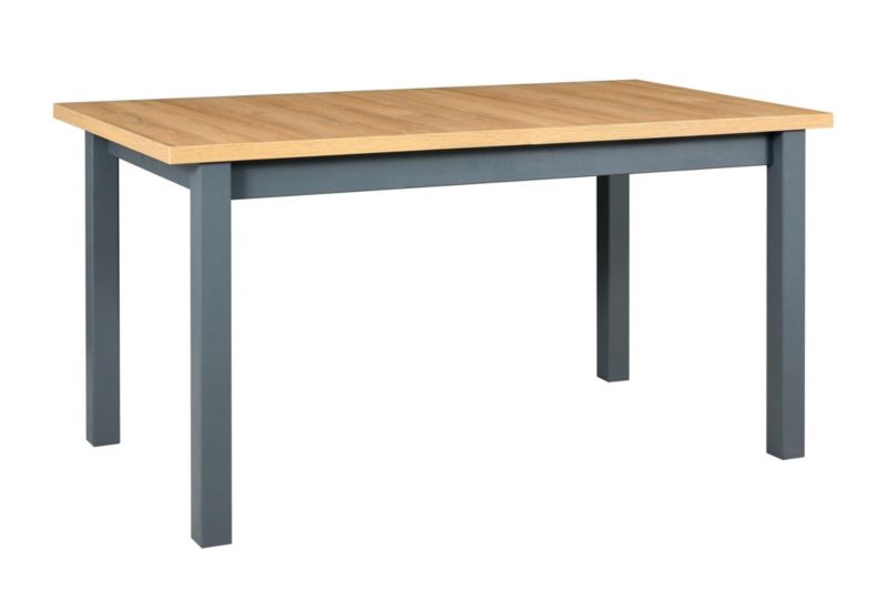 Stół rozkładany Bettso Modena 1 prostokątny do jadalni na grafitowych nogach dąb wotan 1szt.