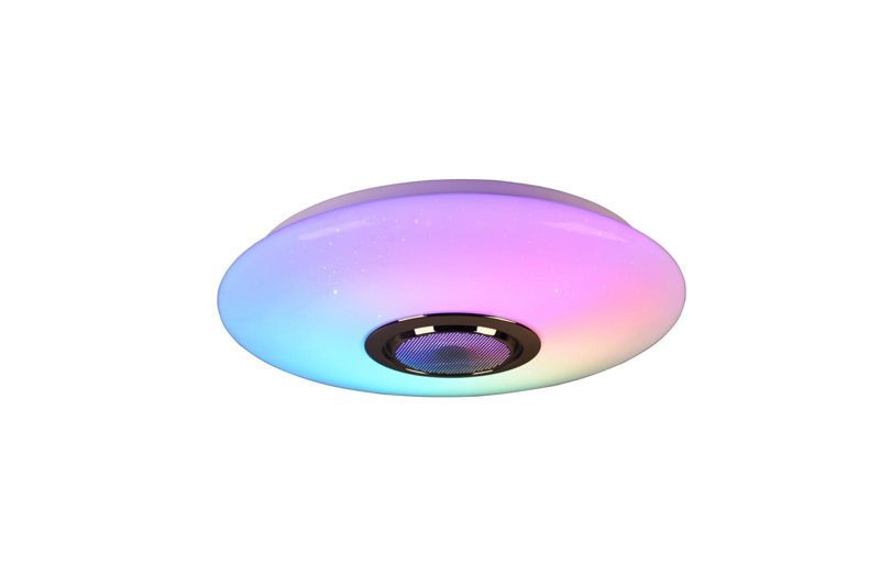 Plafon sufitowy RL Musica biały LED 15W 2700K-6000K 1700 lm IP20 wym: 8,5 x 41 x 41 cm tworzywo sztuczne - 1 szt.