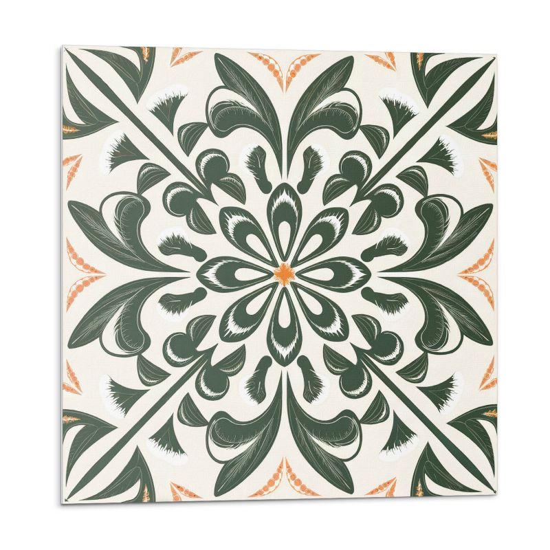 Kafelki samoprzylepne Wallfluent 30x30 cm Kwiaty w otoczeniu liści 9 szt.