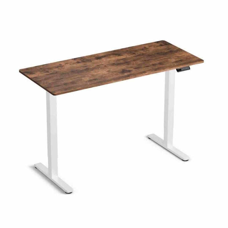 Biurko Elektryczne LVNSystem Control Lite 140x60 Biały/Rustykalny 1 szt.