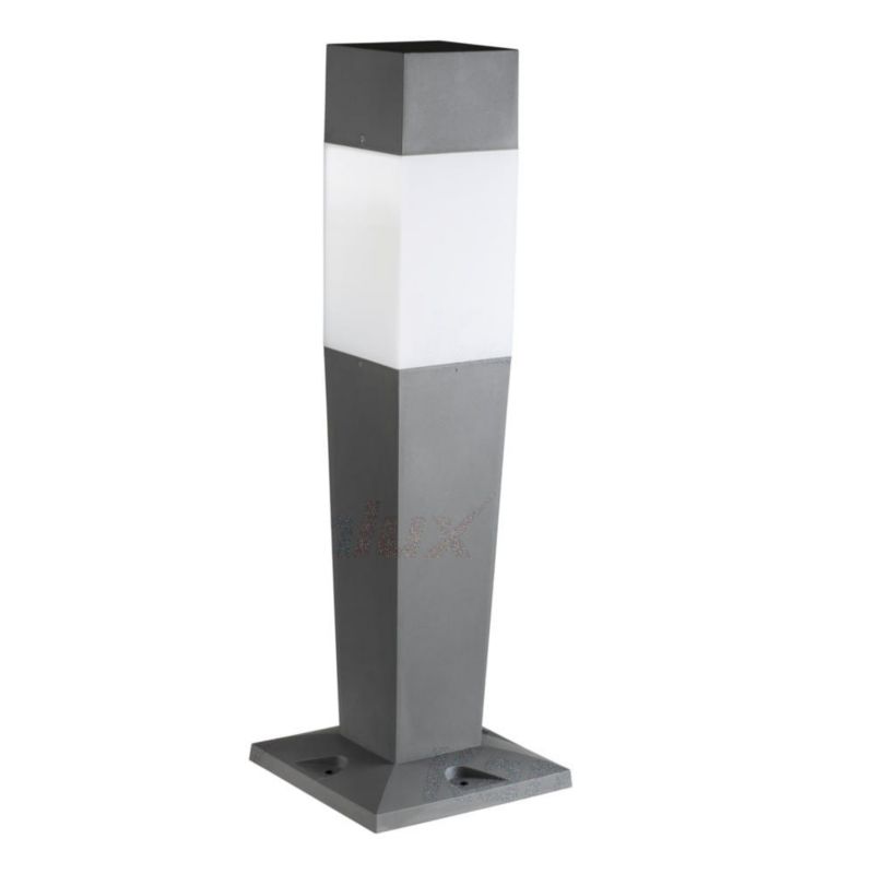 Lampa ogrodowa stojąca Kanlux Invo grafitowo-biała 1 x E27 x 20W IP54 wym: 47 x 22 x 22 cm - 1 szt.