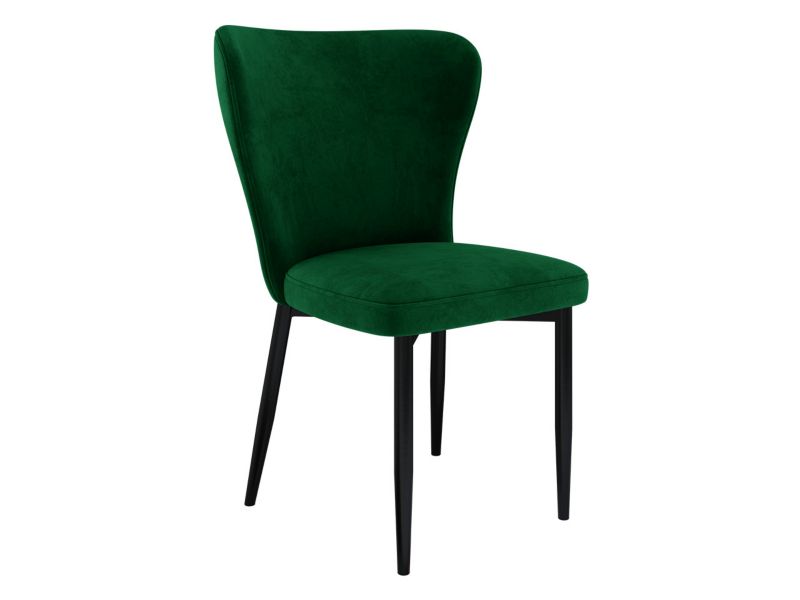 Krzesło MIRJAN 24 tapicerowane Elena butelkowa zieleń 1 szt.