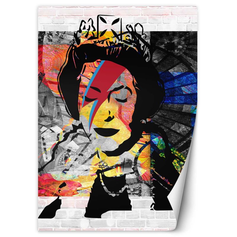 Fototapeta Feeby Banksy Królowa Anglii 200x280 1 szt