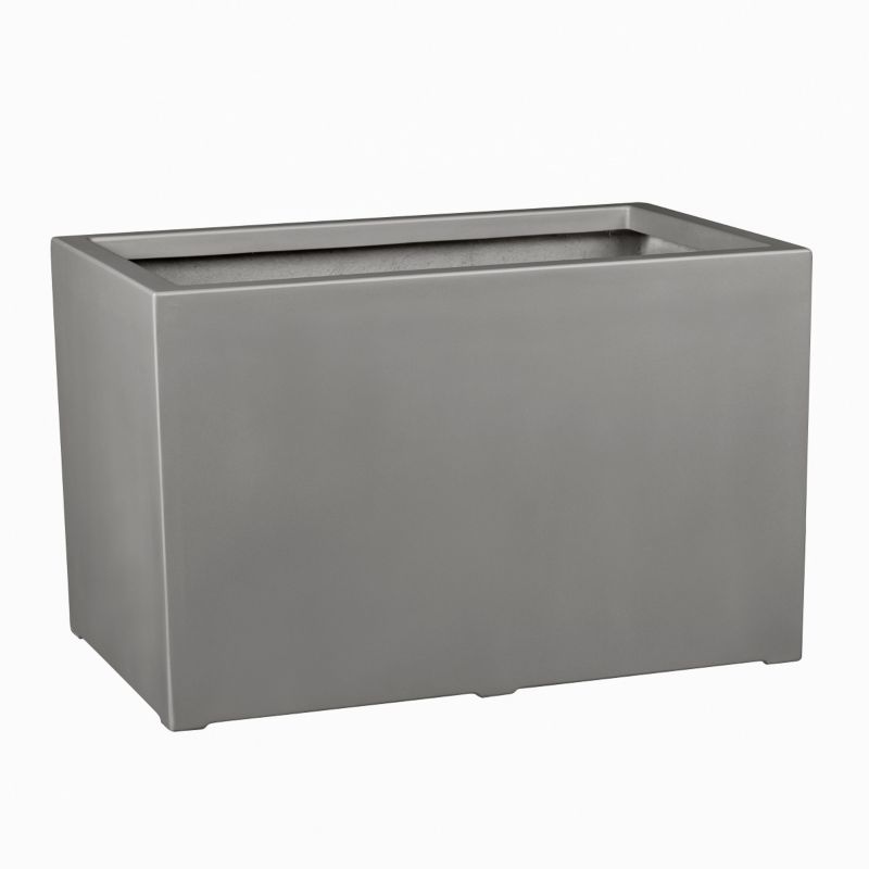 Doniczka Zadora Do Domu Ogrodu Z Włókna Szklanego 913N Szary Mat 1 szt