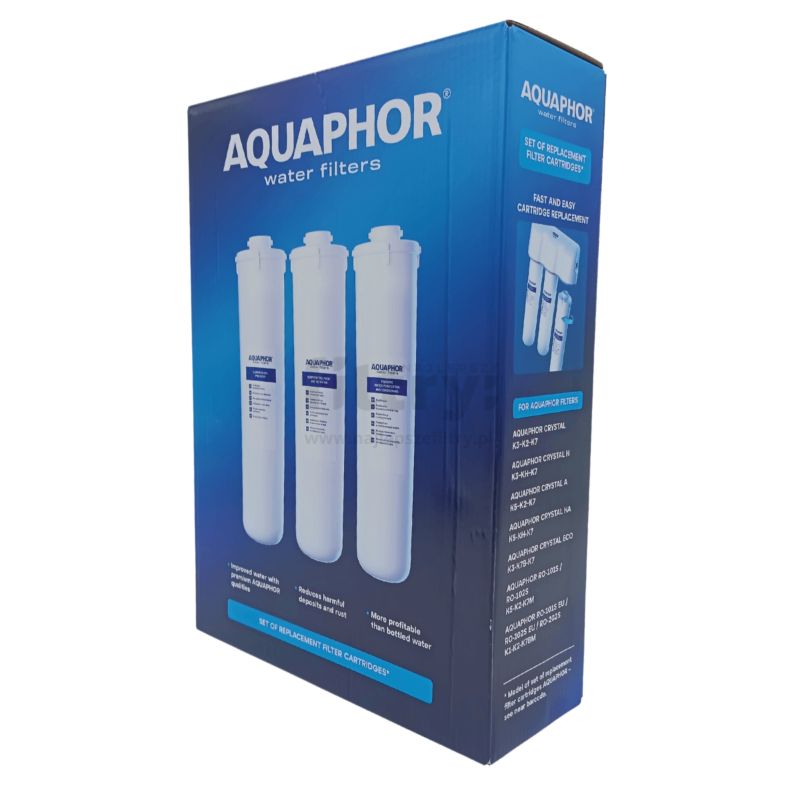 Zestaw wymianny wkładów Aquaphor Kryształ AH