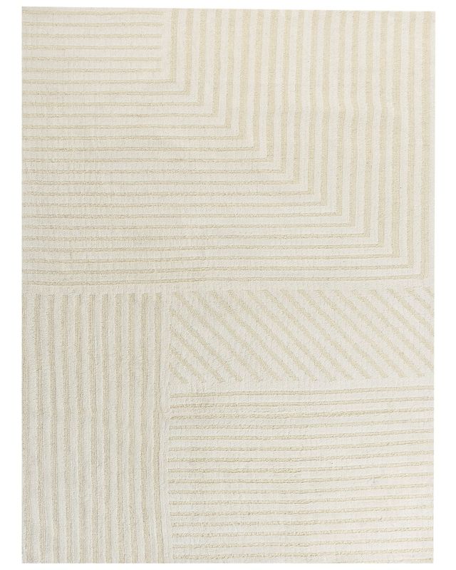 Dywan Abegum Beżowy 300 x 400 cm Wełna 1 szt.