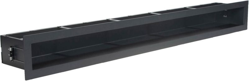 Kratka kominkowa V-open 900 x 100 mm grafitowa