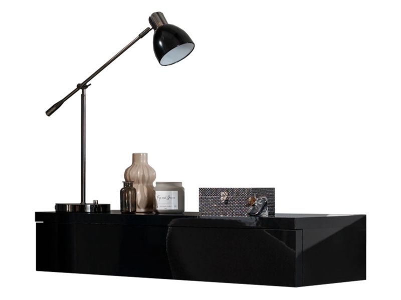 Toaletka MIRJAN 24 Navene czarny / czarny połysk 1 szt.