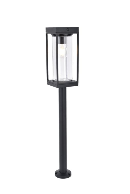 Lampa ogrodowa stojąca Lutec Flair czarna 1 x E27 x 10W IP44 wym: 76 x 12 x 12 cm - 1 szt.