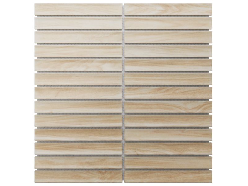 Mozaika ceramiczna Ilcom Piano Wood Light 29.6 x 30.0 cm 1 szt.