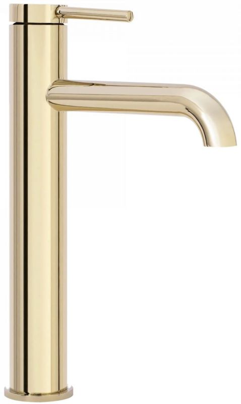 Bateria umywalkowa Rea Spot wysoka złota mosiądz jednouchwytowa 1 szt.