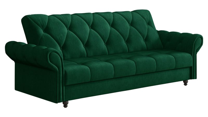 Kanapa z funkcją spania MIRJAN 24 Bona butelkowa zieleń 1 szt.