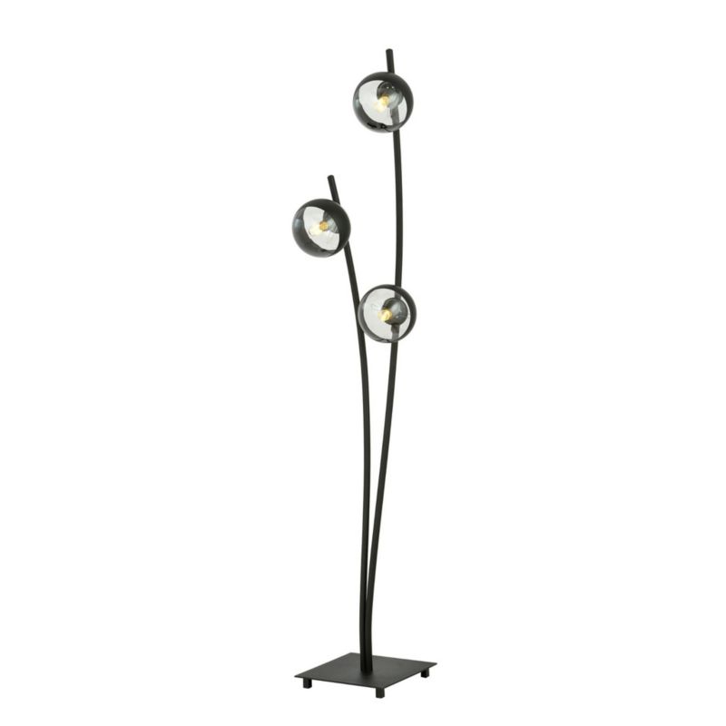 Lampa podłogowa stojąca Emibig Hunter czarna 3 x E14 x 10W wym: 150 x 35 x 35 cm - 1 szt.