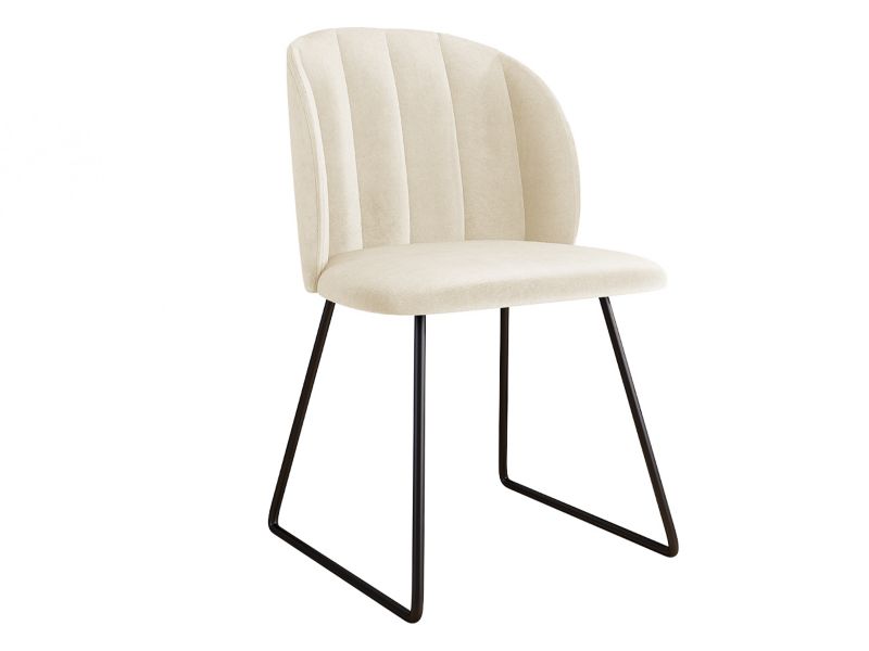 Krzesło MIRJAN 24 tapicerowane Tosiano 1 śmietankowy 1 szt.