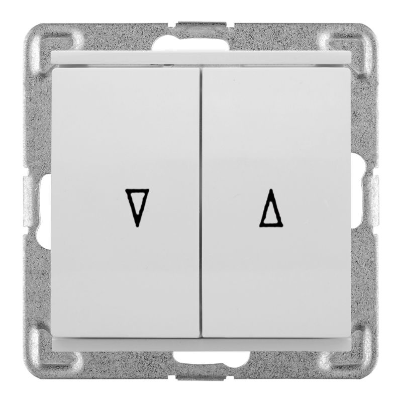 Przełącznik rolet Polmark Verona biały