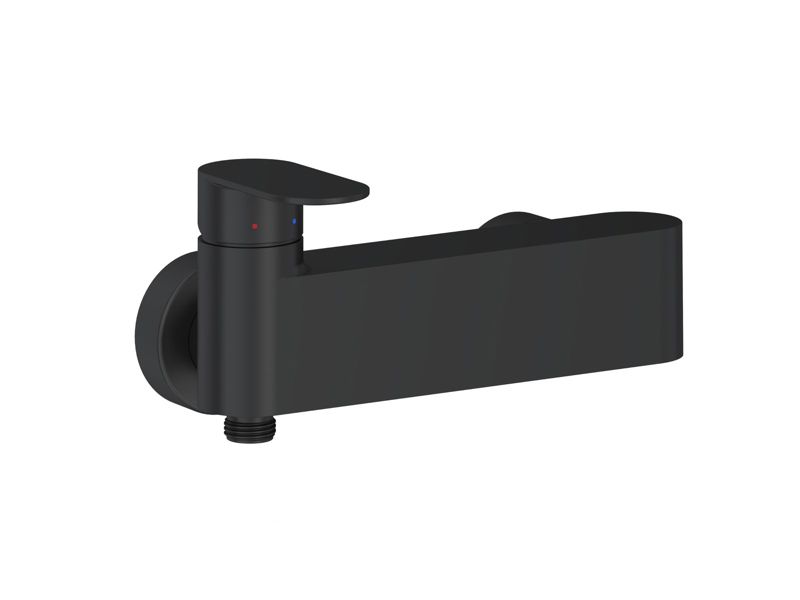 Bateria prysznicowa naścienna Ravak Chrome II 032.20 150 mm czarna 1szt