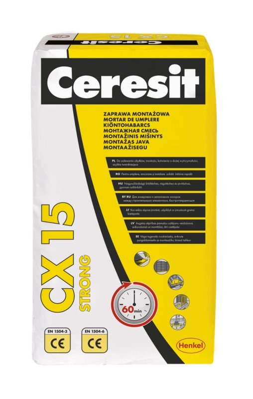 Zaprawa montażowa Ceresit CX15 25 kg