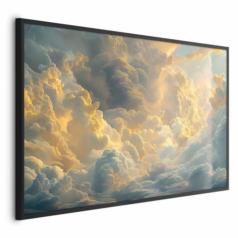 Plakat Artgeist Ostatnie tchnienie dnia 90x60 cm z ramą czarną 1 szt