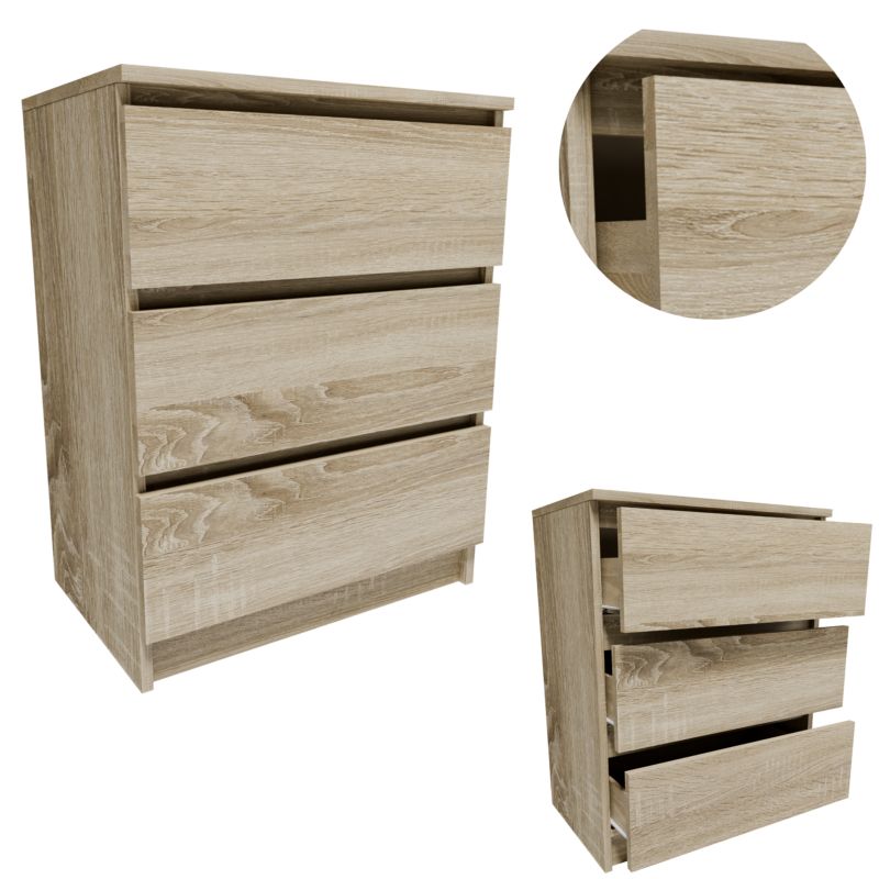 Komoda Matkam szafka K603SON regał dąb sonoma 1 szt.