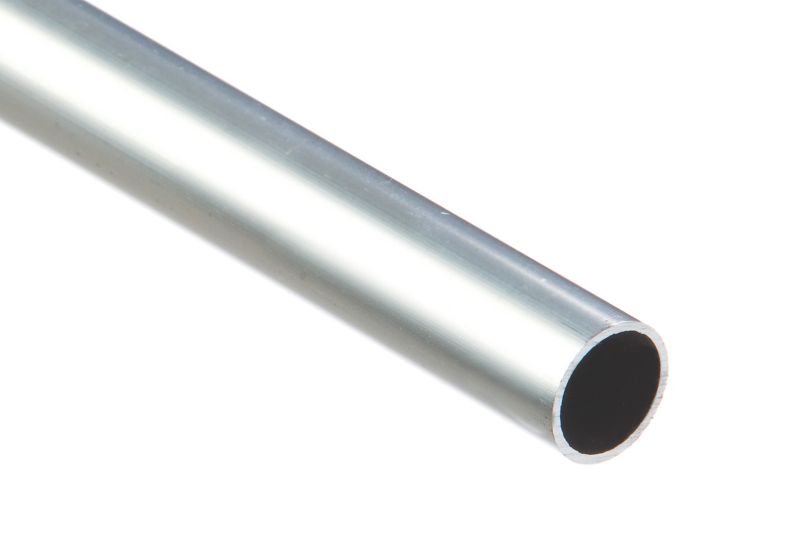 Rura okrągła aluminiowa gładka 1000 x 20 x 1 mm kolor naturalny