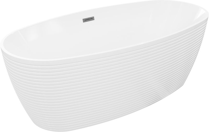 Wanna wolnostojąca Mexen Lira biała 170x80 cm .- 52831708000-95 1 szt.