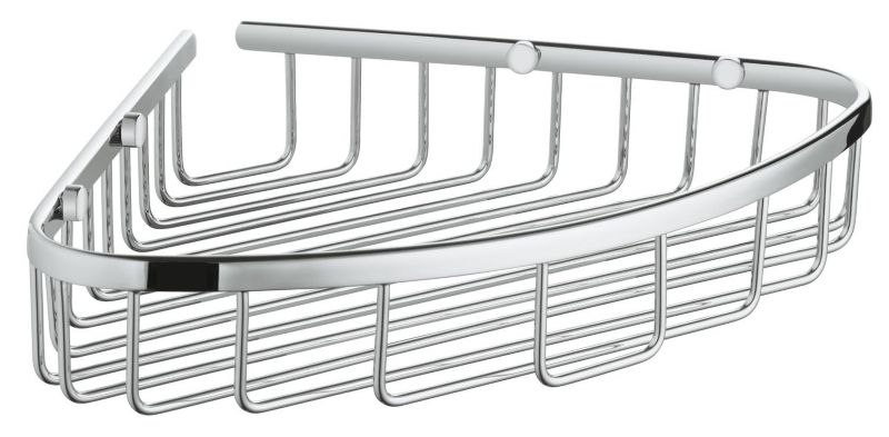 Półka narożna Grohe BauCosmopolitan Essentials chrome 23,3 cm, montaż ścienny, 1 szt.