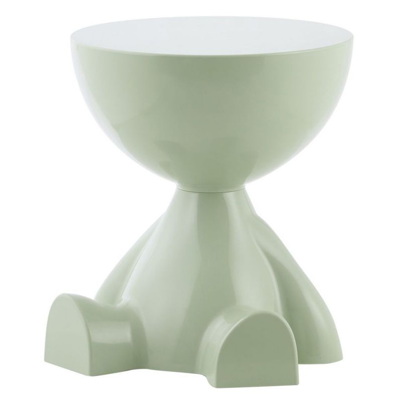 Stolik Pomocniczy Rodi Howhomely Plastikowy Miętowy Minimalistyczny Dziecięcy 36,5X41 Cm 1 Szt.