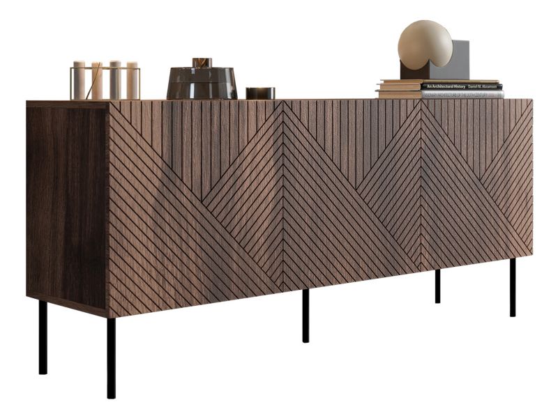 Komoda MIRJAN 24 Art Deco 150 3D orzech warmia 1 szt.