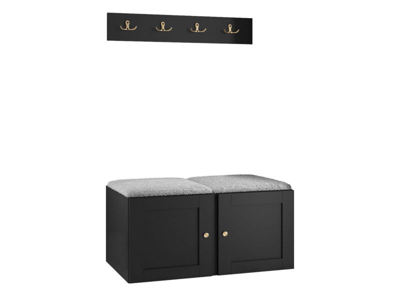 Zestaw MIRJAN 24 Orion Ramiro VI czarny + szara bukla 1 kpl.