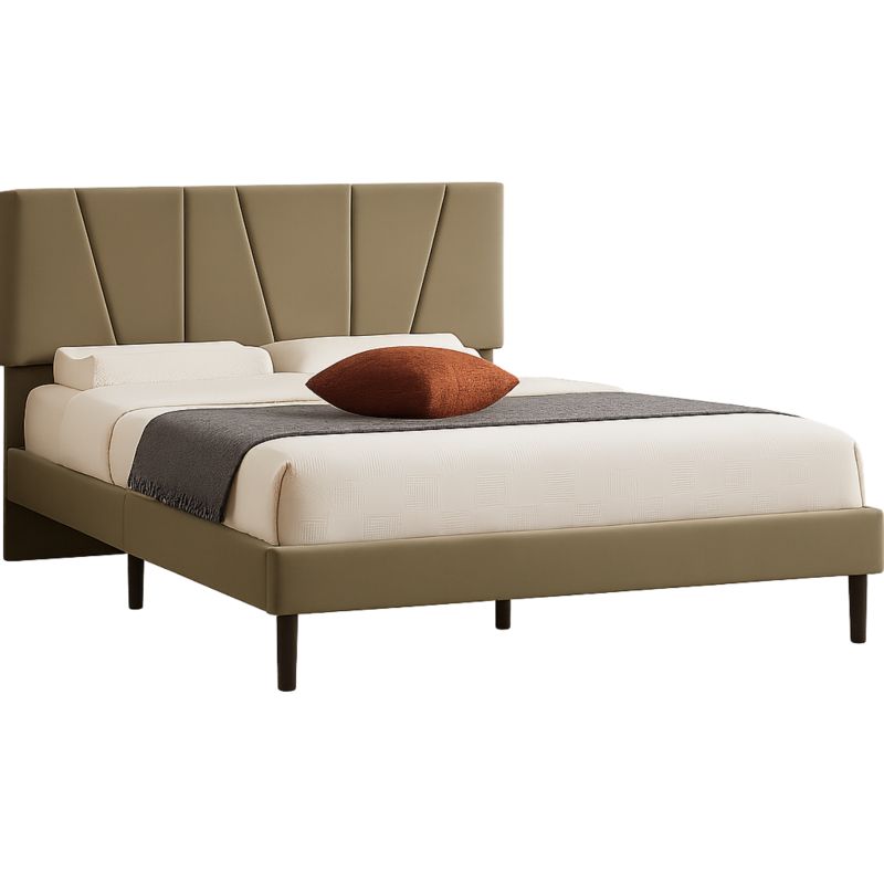 Łóżko Signal tapicerowane SAVANA VELVET 120x200 beżowe 1 szt