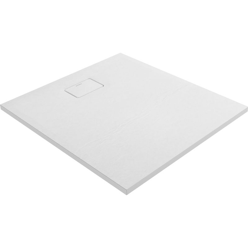 Brodzik Oltens Bergytan 100x90 cm RockSurface biały materiał antypoślizgowy 1 szt.