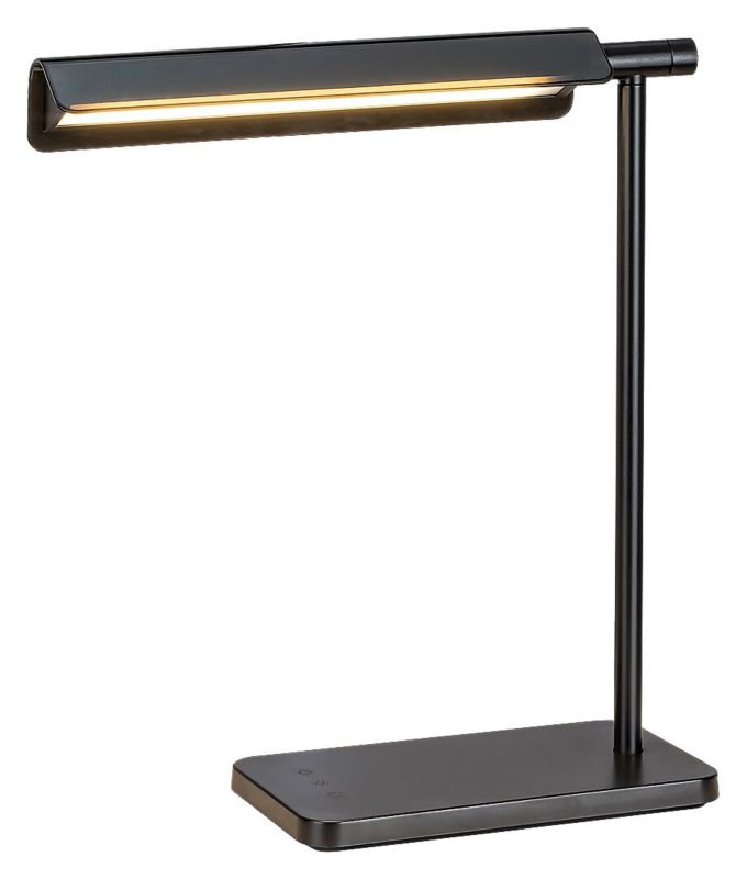 Lampka biurkowa Rabalux Horus czarna LED 7W 3000-6500K 530lm IP20 wym: 32.5 x 29 x 29 cm metal - 1 szt.
