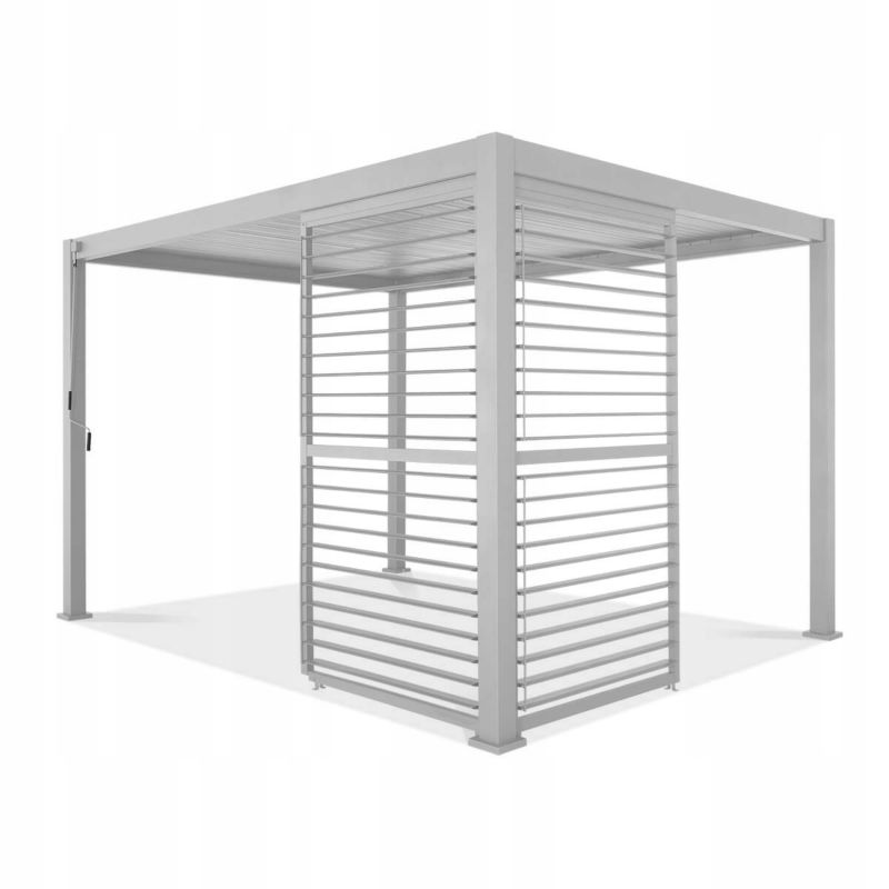 Panel żaluzjowy Gutroof 123,5 cm Regulowany Osłona do Pergoli PREMIUM 4m 1 szt