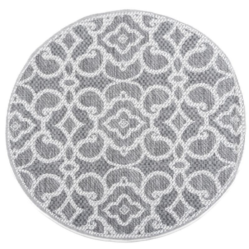 Dywan Multidecor Clyde 120 cm koło orient szary 1 szt.