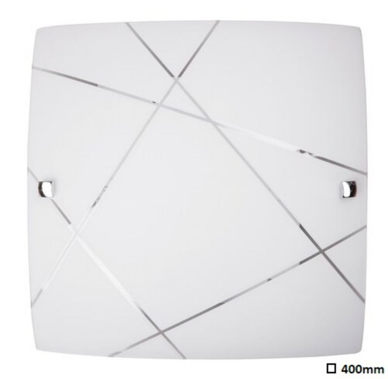 Plafon sufitowy Rabalux Phaedra biała wzorzysta 2 x E27 x 60W IP20 wym: 40 x 40 x 40 cm - 1 szt.