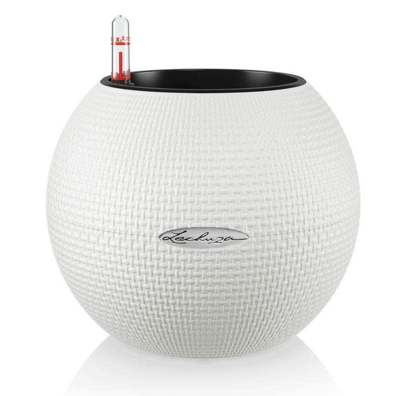 Doniczka Lechuza Do Domu Ogrodu PURO 20 Biała 1 szt