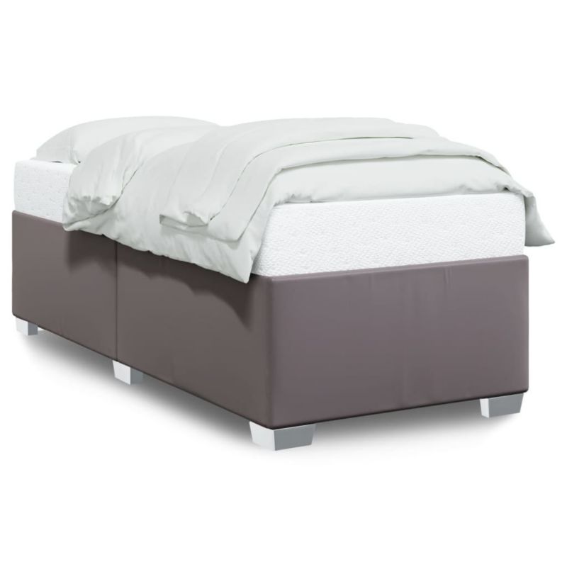 Łóżko tapicerowane WaszeMeble 80x200 cm szara WM-3284534 1 szt.