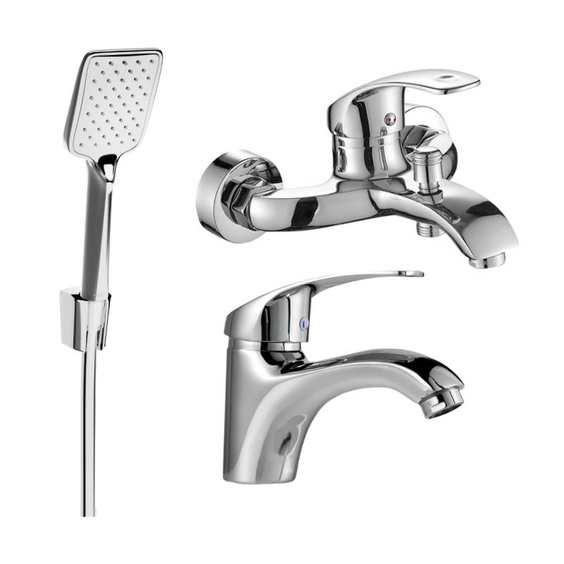 Zestaw wannowy Mexen Fabia chrom 746503R62-00 1 szt.