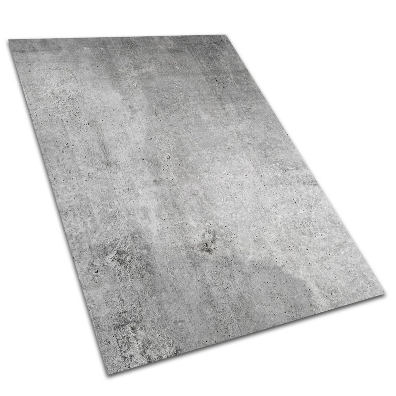 Mata tarasowa Tulup 100x150 cm Dekoracyjna zewnętrzna Szary beton 1 szt.